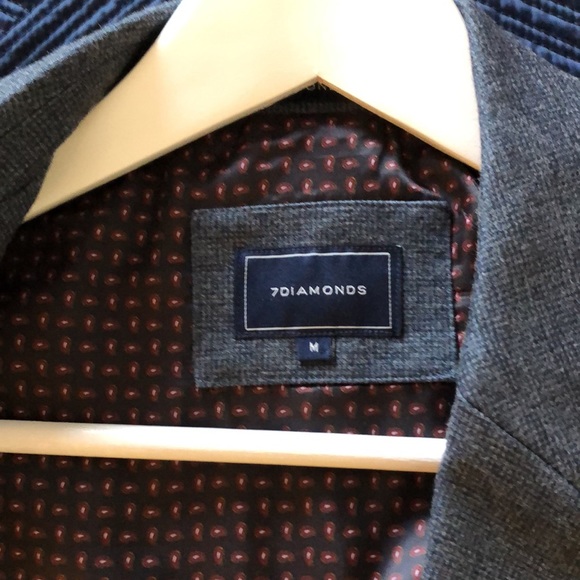 Men’s grey 7Diamnonds blazer - Picture 11 of 12